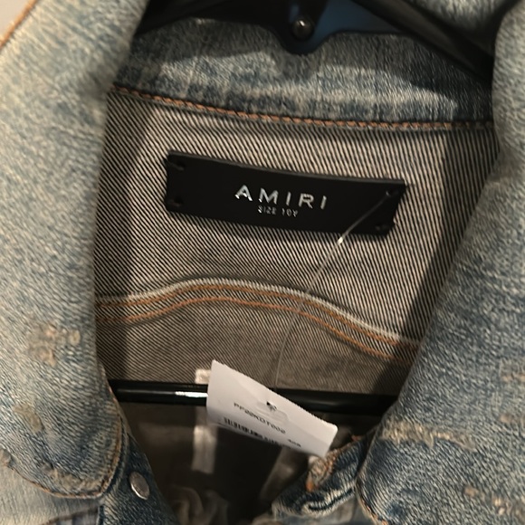 Amiri Authentic Denim Jacket NWT - Picture 3 of 10